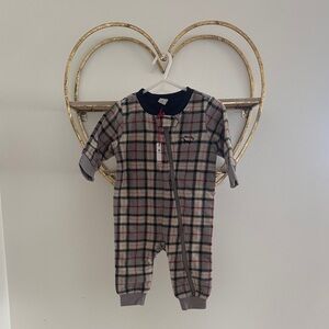 Black Dog Fleece Onsie